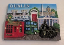 Dublin 3D Mini Wall Art Decor 3.75"X2.75" S9