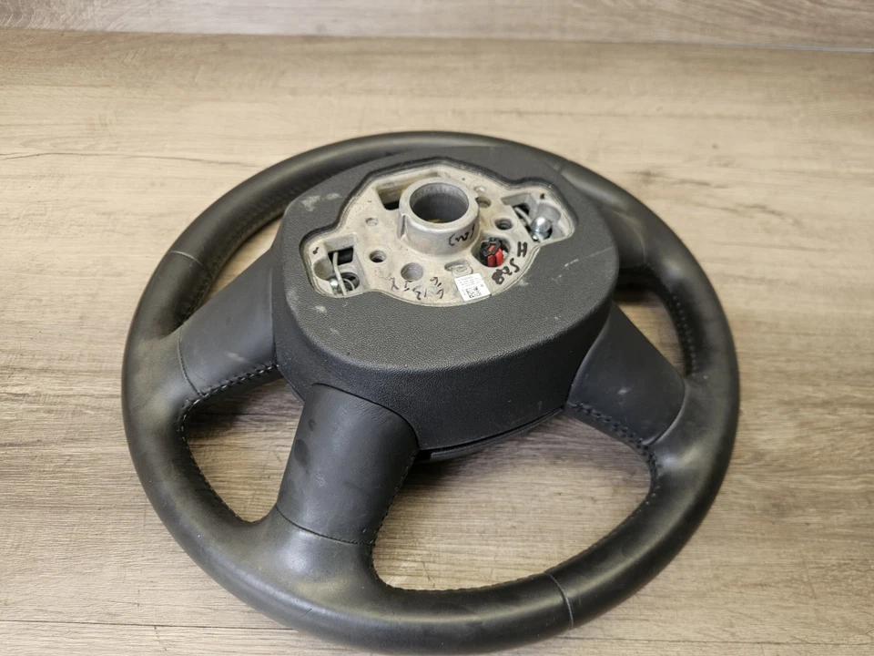 2012-2017 AUDI A6 C7 STEERING WHEEL BLACK OEM. - Image 4 of 4