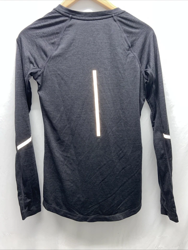 Camisa REEBOK Mujer XS Performance Manga Larga Agujeros para Pulgar Correr Reflectante L20 Foto 4 de 4