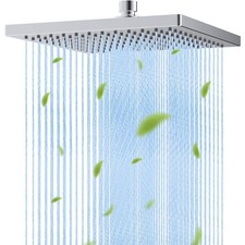 16 inch Rain Shower Head Stainless Steel High Flow Huge Bath Shower Head Sprayer