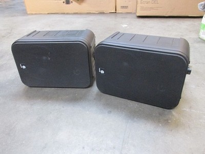 Paar E Audio B419B schwarz Zwei-Wege 200 W 6,5'' Lautsprecher mit Halterungen