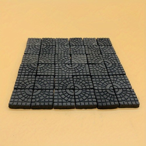 16/36x Miniature Paving Stone Brick/Tiles 20mm Pottery Clay Simulation Brick Kit - Picture 2 of 13
