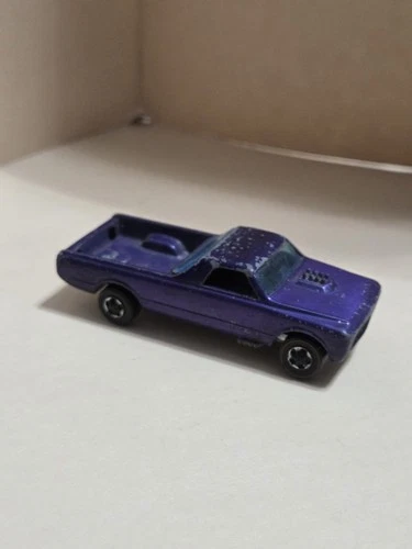 Hot Wheels Redline Custom Fleetside 1:64 Purple Diecast Pickup Truck 1967
