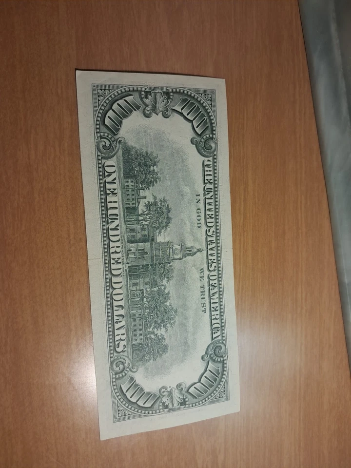 100 Dollar Bill 1969 C Note BEAUTIFUL BILL.                    I 00059633 A - Image 2 of 4