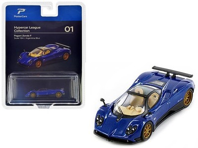 PosterCars H01B 1/64 Pagani Zonda F Argentina Blue Metallic ''Hypercar