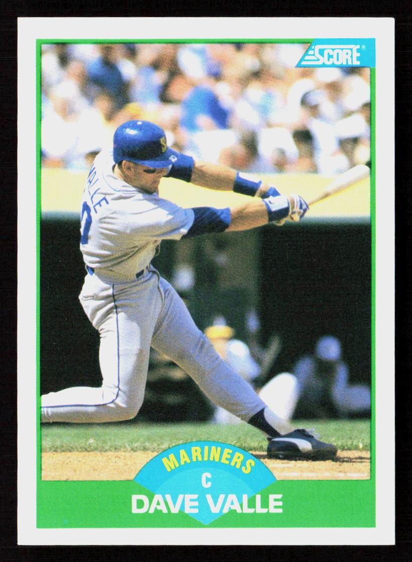 1989 Score #27 Dave Valle