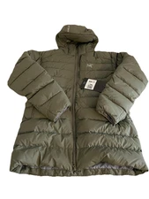 Arc'teryx Mens Thorium Parka Down Hoody Coat Medium Forage Green Puffer Jacket