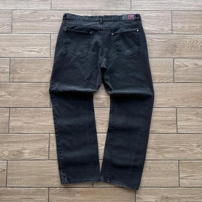 Y2K Ecko Unltd. Slim Straight 00s Black Denim 00s Jeans