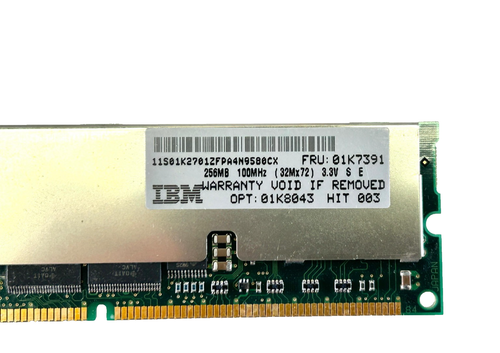 IBM PC100-322-622R 256MB 100MHz 32Mx72 3.3V SE Server Memory Module - Picture 4 of 4