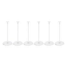 6 Sets Balloon Stands for Table 15inch Balloon Sticks with Base