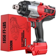 34 Impact Wrench For Milwaukee 18v Battery 1850ft-lbs2500n.m High Torque Im 34 Impact Wrench For Milwaukee 18v Battery 1850ft-lbs2500n.m High Torque Im
