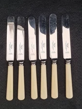 6 x  vintage JAMES DIXON & SONS Cutlery Six BUTTER  cutlery