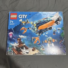 LEGO CITY: Deep-Sea Explorer Submarine (60379) New & Sealed Retired DAMAGED BOX