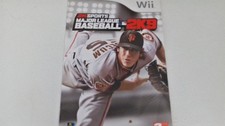 Major League Baseball 2K9 Instruction Manual - Nintendo Wii