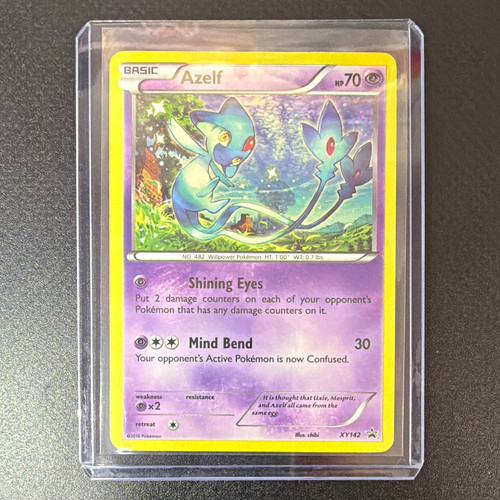 Pokemon TCG Azelf XY142 XY Holo Promo Pokemon Card English 2016