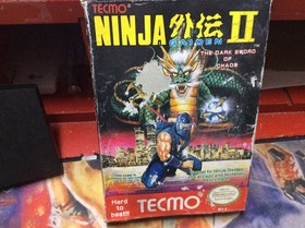 Ninja Gaiden II The Dark Sword of Chaos 2 Nintendo NES Complete CIB Box W/Manual