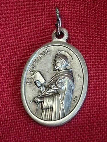 Vintage ST DOMINIC MEDAL NEW NEVER USED