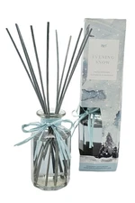 Pier 1 Reed Diffuser Set Home Fragrance Oil Evening Snow 8 oz Air Freshener