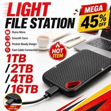 external hard drive 8TB High Speed Capacity Solid State Usb3.2 Laptop Mac And PC
