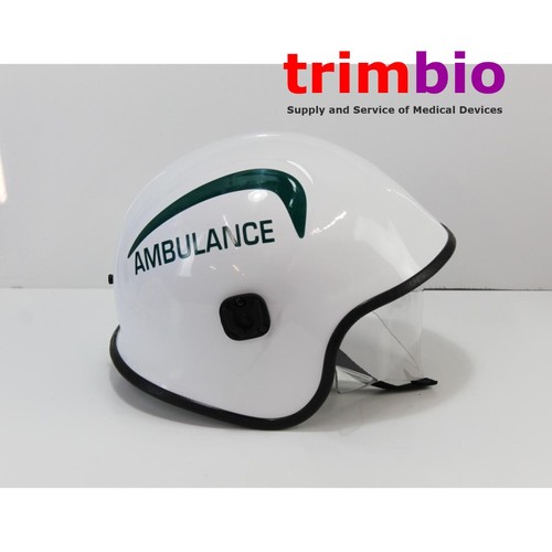 Pacific A7A White Ambulance Helmet With Bag - Picture 4 of 14