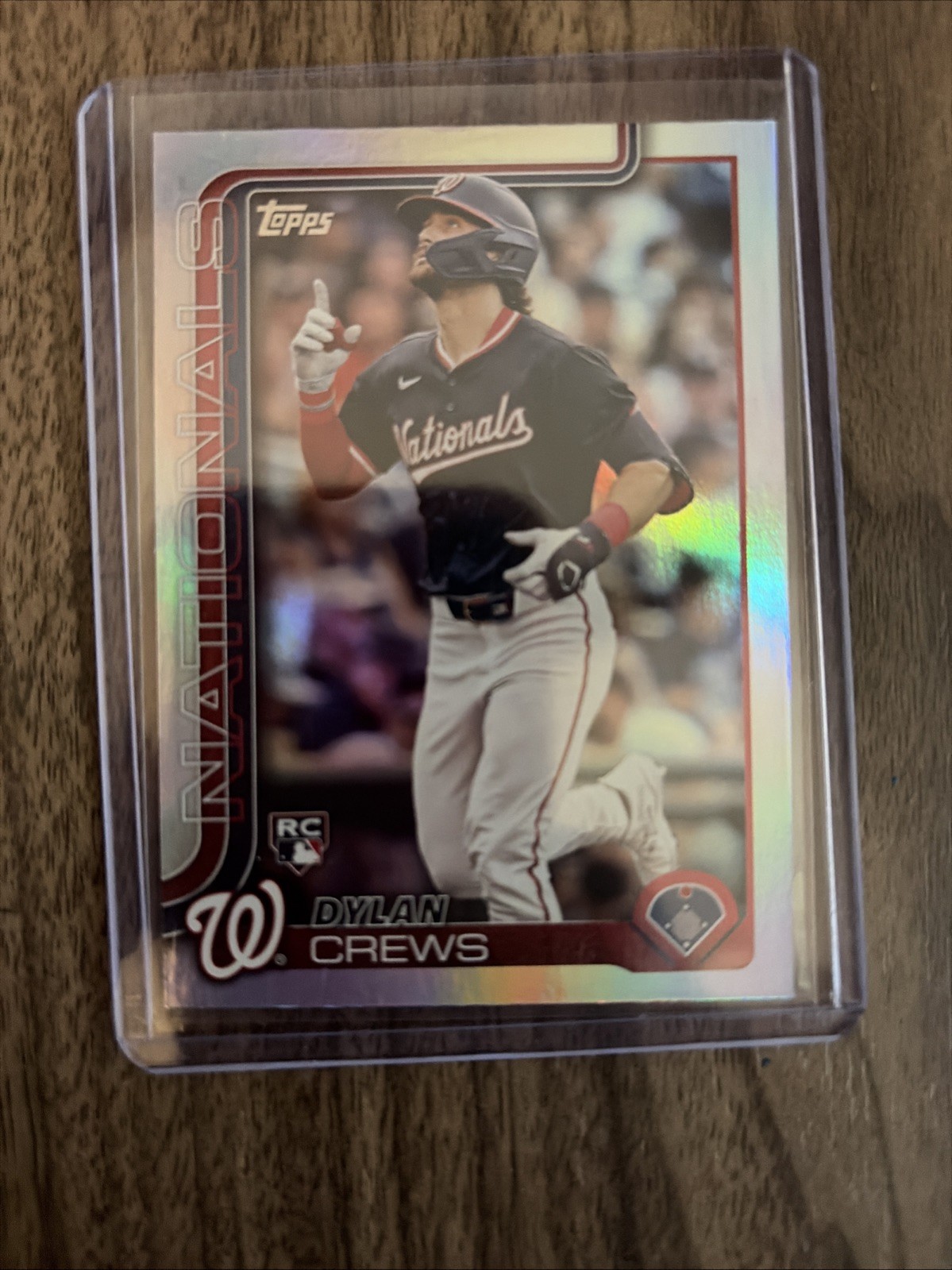 2025 Topps Series 1 - Dylan Crews #74 Rainbow Foilboard (RC)