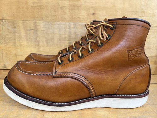 Bota de cuero Red Wing clásica de 6 pulgadas sin usar, en caja 875 Oro Legacy para hombre talla US12 D | UK 11 - Imagen 1 de 20