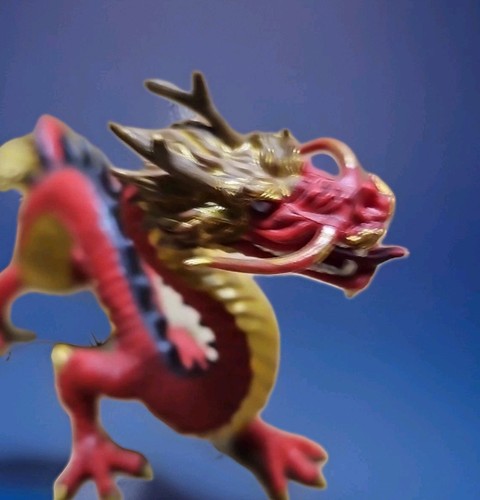 Safari Ltd ~ 8" Inch Red Chinese Dragon Serpent Figure (1221) 2009 VGC - Bild 3 von 7