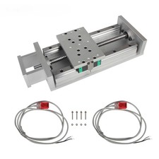 【eu】150mm Width Zbx150 100 200mm Cnc Z Axis Linear Guide Motion Actuator Table 