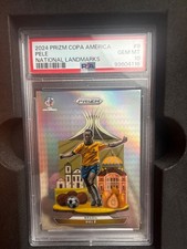 BRAZIL PSA 10 MINT CONDITION 2024 PRIMZ COPA AMERICA PELE NATIONAL LANDMARKS