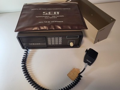 SEA 222 Radiotelephone SSB BASE RADIO & MIC Marine with Original Manuals