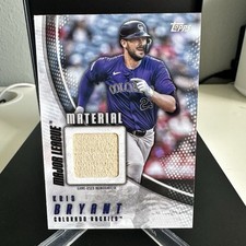 2025 Topps Baseball Series 2 Kris Bryant Major League Material #MLM2-KB Rockies