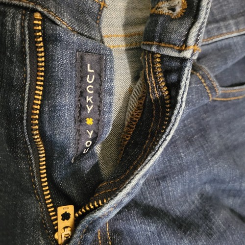 LUCKY BRAND 221 Original Straight Mens 36 x 29 Medium Wash Blue Denim - Picture 5 of 5