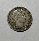 1906 Barber Quarter Choice Original VF+