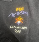 Rare FBI Salt Lake City 2002 Olympic Navy Blue Polo - Mens L. Must Have — photo 1