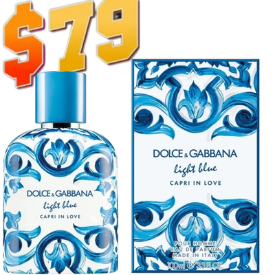 Dolce & Gabbana Light Blue Capri In Love Pour Homme Eau De Parfum