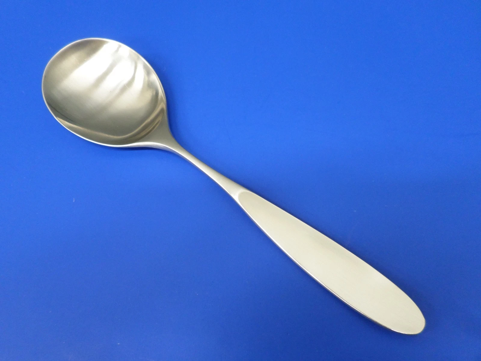 Lauffer MAGNUM Satin 18/8 Stainless JAPAN Flatware 9 3/4" SALAD SERVING SPOON