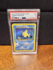 2001 Pokemon Neo Revelation Shining Magikarp Holo Rare #66/64 PSA 3 