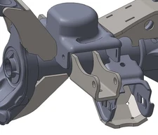 Artec for JK Front Axle Shock Mounts