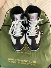 Myziji Dance Shoes Sneakers Size 6.5 Black And White - Excellent