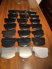 LOT21 BLACK GLOSS EXTENDED LARGER BATTERY COVER LID DOOR FOR PSP 2000/3000/SLIM