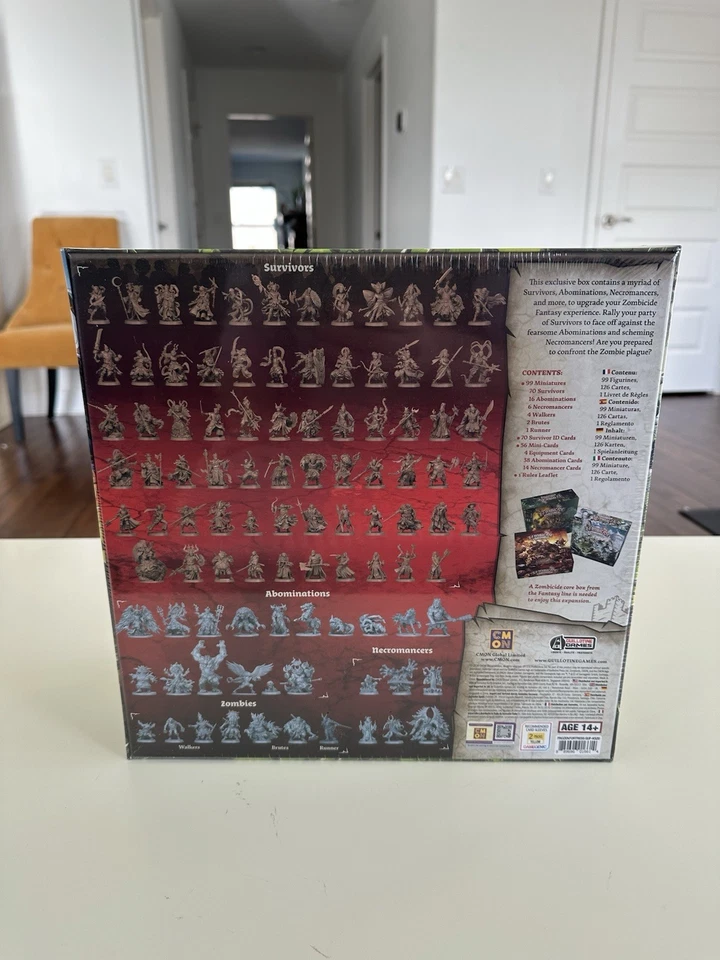 Zombicide White Death: Frozen Fortress  | Kickstarter Promos/Extras | SEALED - Image 2 of 2