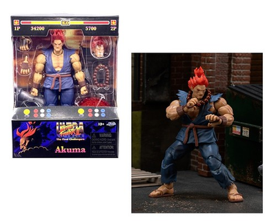 #ad Jada Street Fighter II Akuma 1:12 Action Figure Toys 6quot; Tall 36717 In Stock $39.99