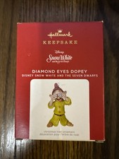 Disney/Snow White/Diamond Eyes Dopey Hallmark Keepsake Ornament 2021