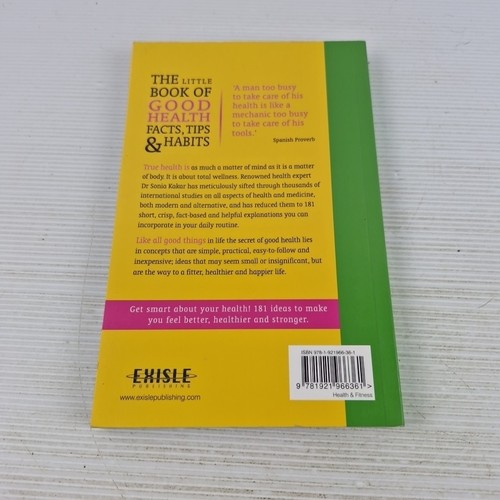 The Little Book of Good Health: Facts, Tips and Habits by Dr Sonia Kakar... - Bild 2 von 10