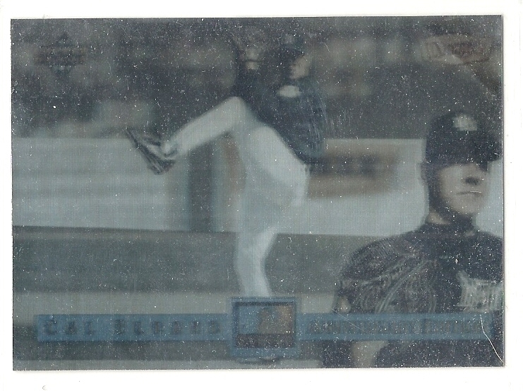 1994 Upper Deck Denny's Hologram - #9 - Cal Eldred - Milwaukee Brewers