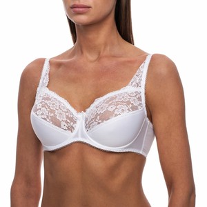 Full-Coverage-Plus-Size-Underwire-Minimizer-Padded-Comfortable-Lace-Figure-Bra