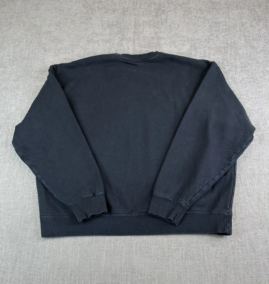 Teddy Fresh X Godzilla Suéter Hombres L Negro Crew King Of Monsters Sudadera Raro Foto 3 de 4