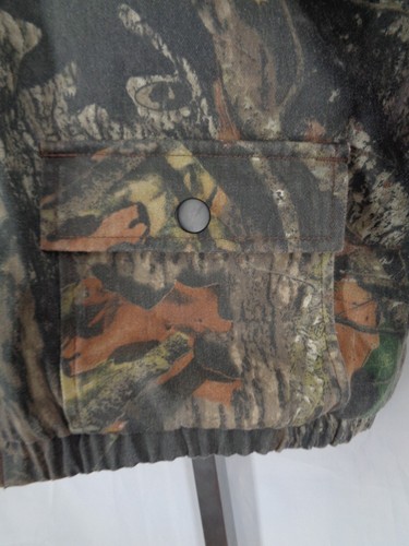 Vintage Jerzees Outdoors Mossy Oak Break Up Hooded Coat Jacket Youth XL (16-18) - Picture 4 of 15