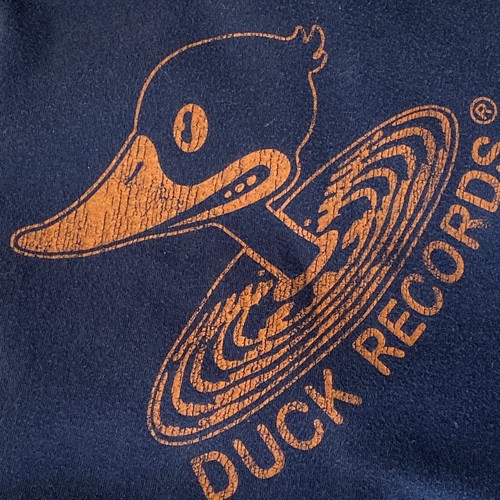 Eric Clapton Duck Records Navy Band Shirt Vintage L-XL EC Music Distressed - Picture 2 of 7