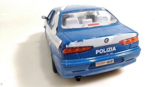 Burago 124 - Alfa Romeo 156 Polizia - Foto 5 di 12